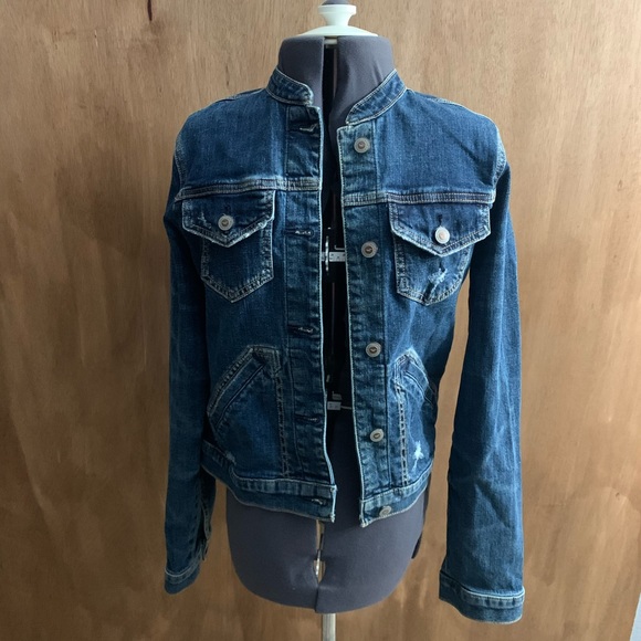 Hollister Jackets & Blazers - Hollister Women’s Blue Jean Jacket Sz M